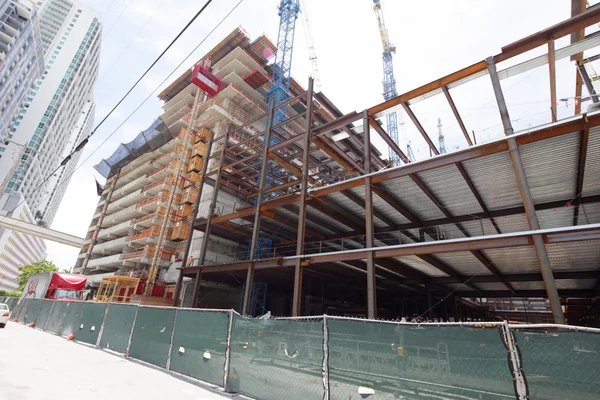 Centre-ville de Brickell en construction — Photo