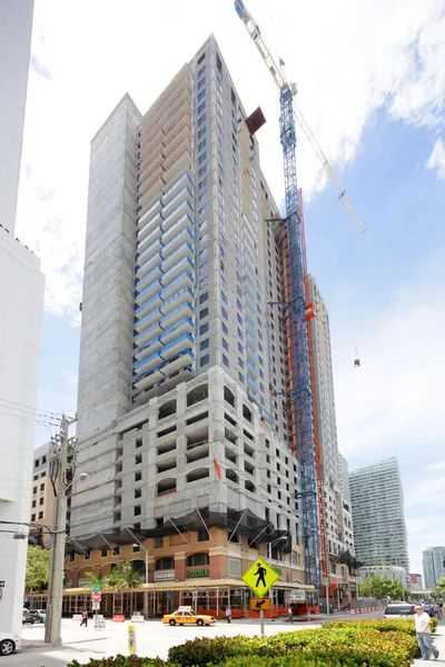 Construção de condomínio de luxo — Fotografia de Stock