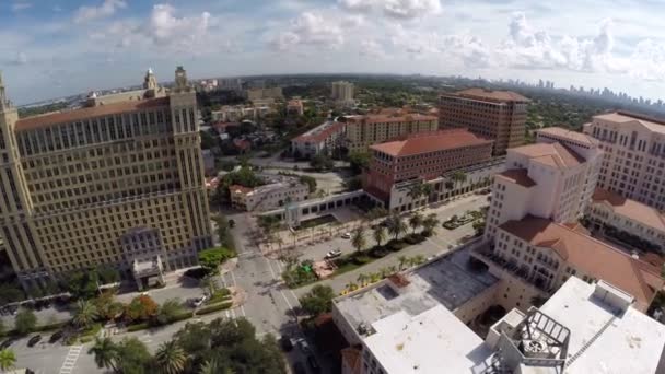 Coral Gables Miami — Stockvideo