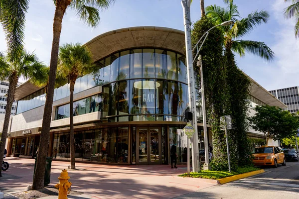 Miami Beach Usa Settembre 2021 Gap Retail Store Lincoln Road — Foto Stock