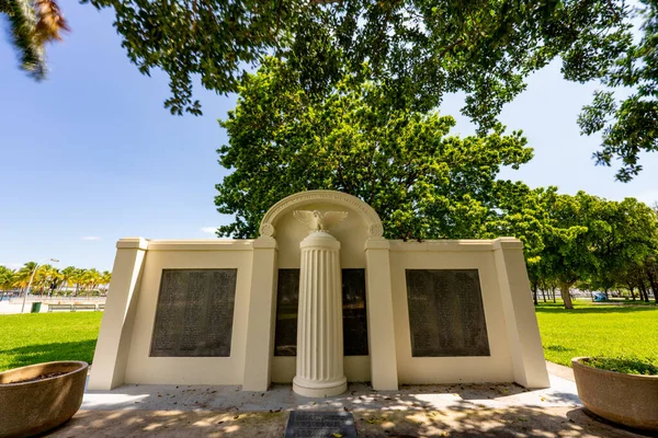 戴德县战争纪念馆照片 — 图库照片