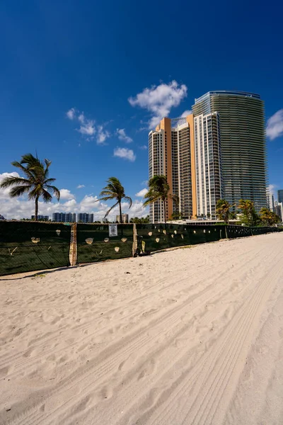 Sunny Isles Beach Usa Septembre 2021 Terrain Vacant Sunny Isles — Photo