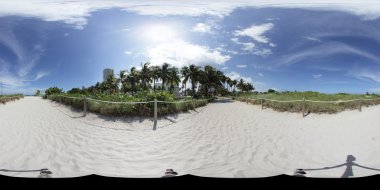 360 x 180 spherican panorama miami beach
