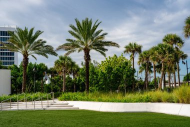 Las Olas Oceanside Park Fort Lauderdale FL 'de sahne