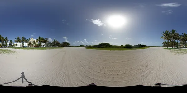Miami beach panoramy wirtualne wycieczki — Zdjęcie stockowe