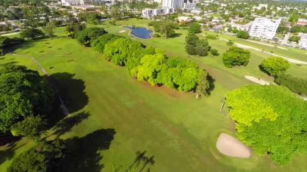 Terrain de golf Hollywood Floride circa 2014 