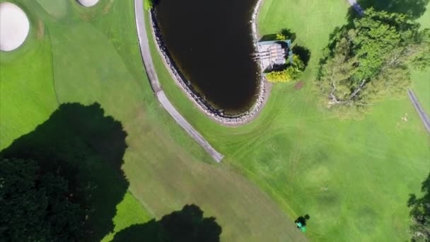 Golfbaan hollywood florida circa 2014 — Stockvideo