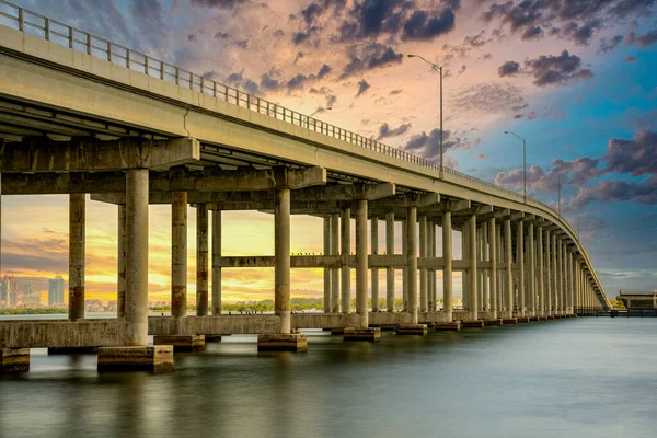 Rickenbacker Causeway Miami Key Biscayne — Photo