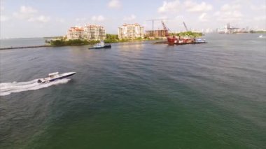 Tekne ve Miami tarama vinç