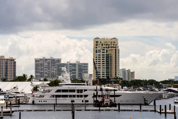 Fort Lauderdale Amerika Serikat Oktober 2021 Menyiapkan Fort Lauderdale International — Stok Foto