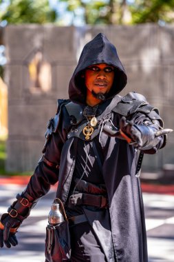 Hollywood, FL, ABD - 31 Ekim 2021: Camelot Günleri Ortaçağ Festivali TY Park Hollywood FL