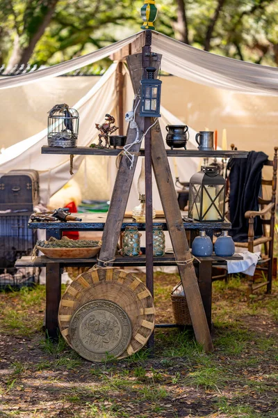 Hollywood, FL, ABD - 31 Ekim 2021: Camelot Günleri Ortaçağ Festivali TY Park Hollywood FL