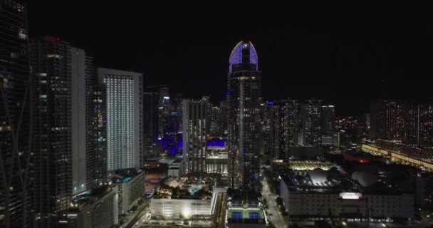 Орбіта Paramount Miami Worldcenter Tower — стокове відео