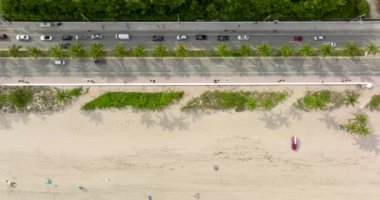 Fort Lauderdale Sahili FL 'de 5 km' lik havadan ateş edildi.