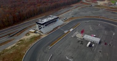 Dominion yarış pisti Woodford VA USA 'yı 5 km havadan çekerek vurdu.