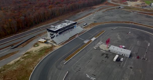 Повітря Вистрілив Dominion Raceway Woodford Usa — стокове відео
