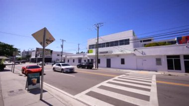 Wynwood Miami FL USA 'de satılık. 4k yer hareketi videosu