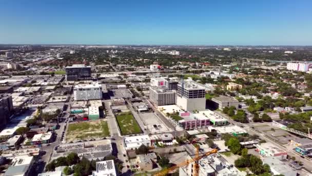 Edificios Construcción Wynwood Miami Dade — Vídeos de Stock