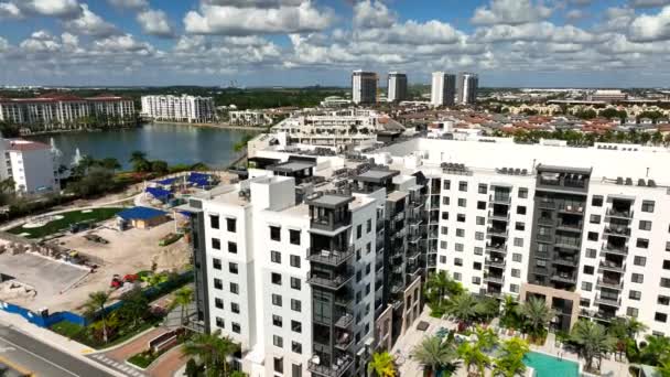 Woningbouw Doral Verenigde Staten Miami Dade County — Stockvideo