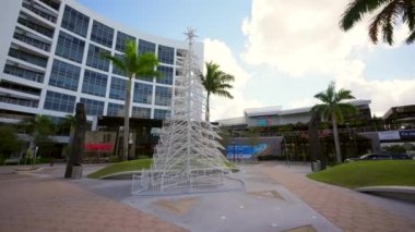 Novecento Restoranı Doral Cityplace. 4k titreşim dengeli hareket görüntüsü