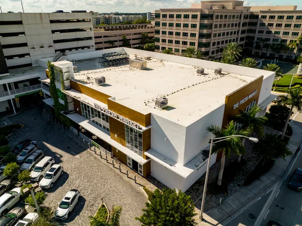 Aerial Photo Doral Fresh Market — Stock Photo, Image