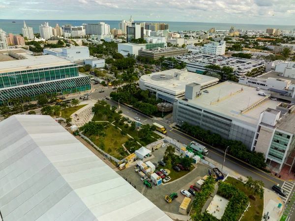 Miami Beach Convention Center Art Basel 2021 — 스톡 사진