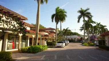Butik mağazaları ve restoranlar Boca Raton FL ABD