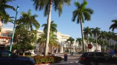 Mizner Park 'ta Noel Ağacı 2021 Tatil sezonu