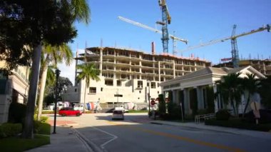 İnşaat Alanı Mandarin Oriental Boca Raton 4k 'daki Konutlar