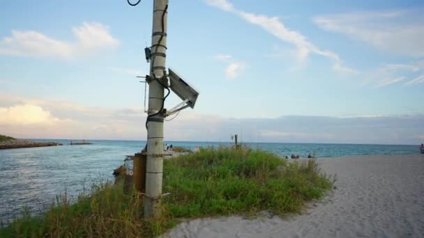 Sahne Boca Inlet Florida Usa — Stok video