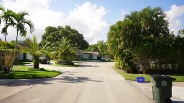 Boca Raton FL USA 4k 'de lüks evler