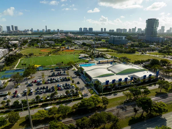 Aerial Photo Hallandale Beach Ymca — Stock Photo, Image