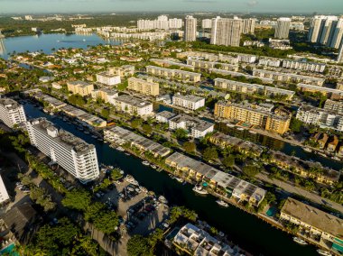 Miami FL 'de bulunan hava görüntüleri.
