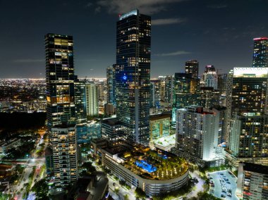 Gece Havası Fotoğrafı Four Seasons Hotel Miami Brickell