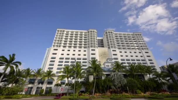 Margaritaville Hollywood Beach Resort Motion Footage — Stock Video