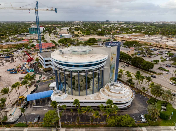 Fort Lauderdale Usa January 2021 Aerial Photo Citybank Landmark Location — стоковое фото