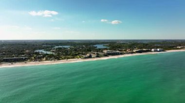 Vero Sahili Florida kıyı şeridi 4K