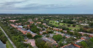 Plantation FL ABD 'deki hava video konutları toplulukları