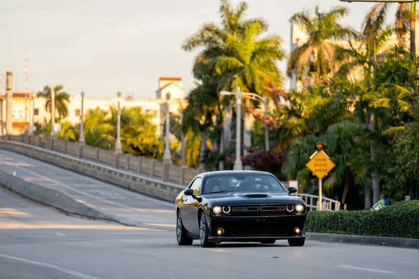 Hollywood Usa January 2022 Photo Vehicle Approaching Camera Set Constant — Stock Photo, Image