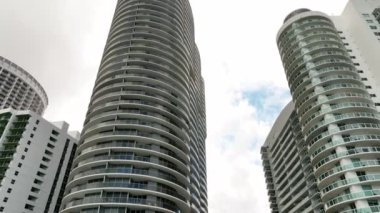 Miami Edgewater İlçesi Düşük Hava Görüntüleme Kuleleri