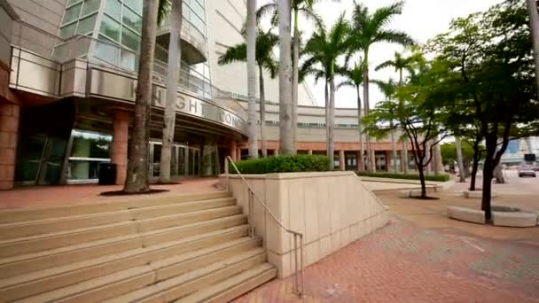 Knight Concert Hall Miami — Stock Video