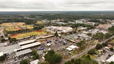Leon İlçesi Hapishanesi Tallahassee FL 'nin hava yörüngesinde.