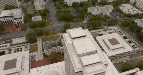 Drone Vidéo Floride State Capitol Building Tallahassee — Video