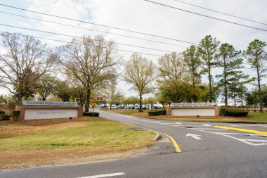 Tallahassee, FL, ABD - 18 Şubat 2022: Tallahassee Uluslararası Havaalanı