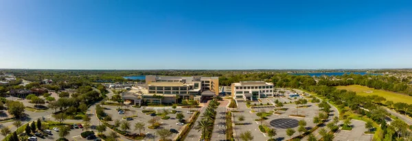 Winter Garden Usa Febbraio 2022 Foto Aerea Panoramica Del Centro — Foto Stock