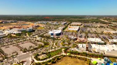 Hava manzarası Kissimme cazibeyle gelişiyor ve büyüyor