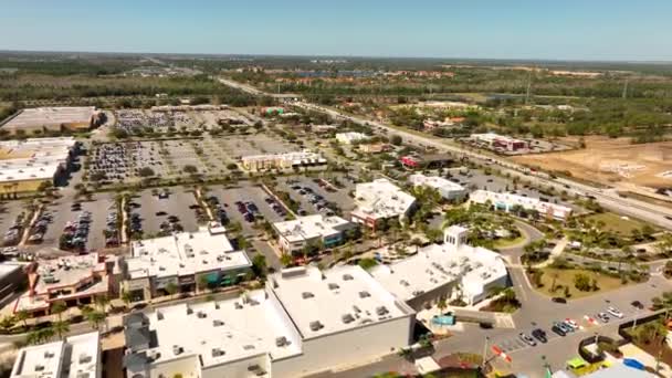 Aerial Video Rolling Oaks Commons Kissimmee Florida — 图库视频影像