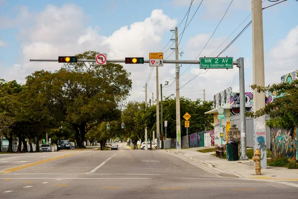 Miami Amerika Serikat Maret 2022 Foto 2Nd Ave Tony Goldman — Stok Foto