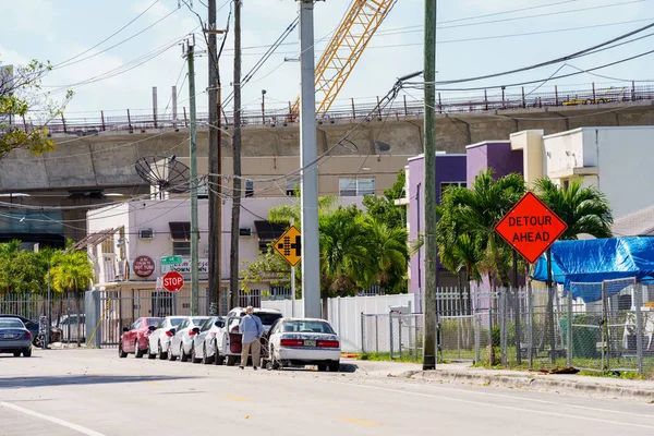 Miami Usa März 2022 Straßenansicht Von Overtown Miami — Stockfoto