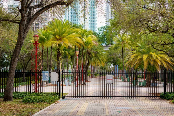 Miami Usa Března 2022 Parkovací Místo Overtownu Miami — Stock fotografie